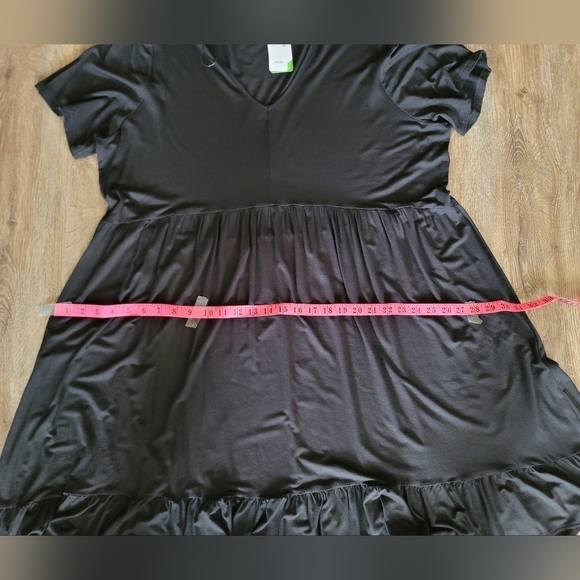 Penningtons Plus Black Dress V-Neck 2X NWT #774 - Picture 12 of 14